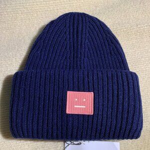 Acne Studios Navy Beanie